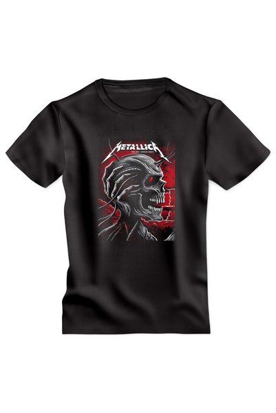 OKTANE Tricou Metallica model 42 negru XL
