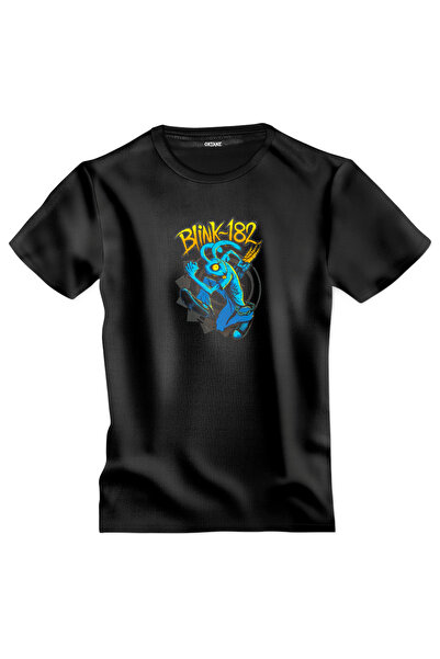 OKTANE Tricou rock Blink 182 model 3 negru 2XL