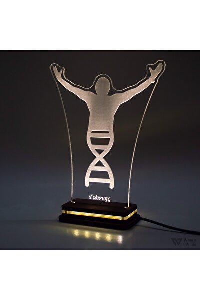 Generic Brand Φωτιστικό LED "Άνθρωπος DNA" W00934