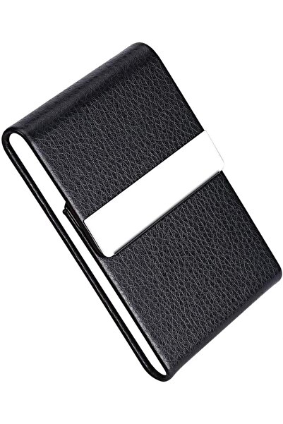 Arabest Professional PU and Stainless Steel Business Card Holder,RFID Blockin...