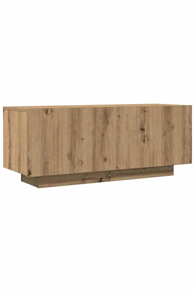 vidaxl Comodă TV, stejar artizanal, 100x35x40 cm, lemn prelucrat
