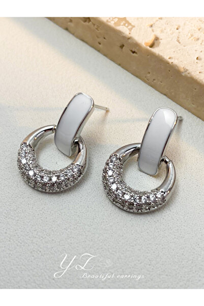 Take Two By Styli Embellished Dangle Earrings