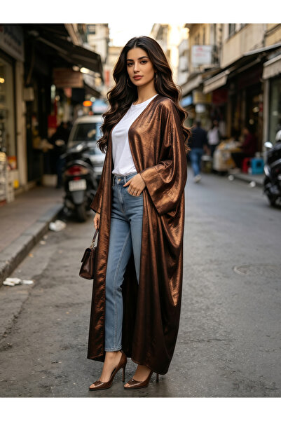 Take Two By Styli Bronze Shimmer Abaya