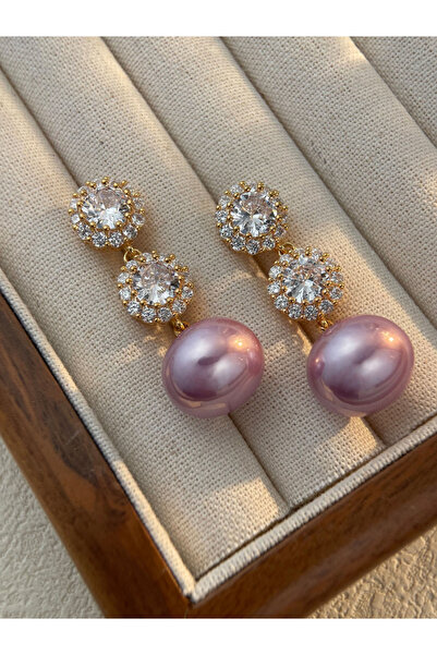Take Two By Styli Embellished Dangle Earrings