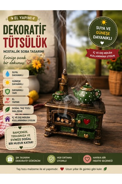 Nostaljik soba buhurdanlık tütsülük