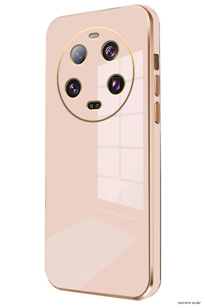 New Face Spt-Gld Newface Mi 14 Ultra Case Volet Silicone (123658) - Pink