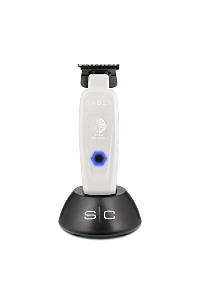 BABA GROOMING Stylecraft Sabre Professional Κουρευτική Μηχανή Λευκή