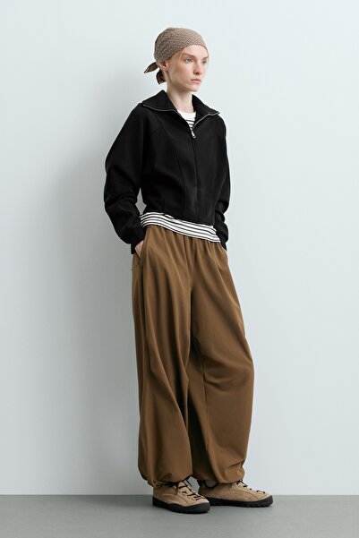 Oysho Brushed modal slim fit ceket