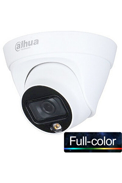 OUTLET (HAC-HDW1209TLQ-LED-0280B-S2) 2MP 2.8MM 1080P HDCVI FULL COLOR IP67 METAL DOME-20MT