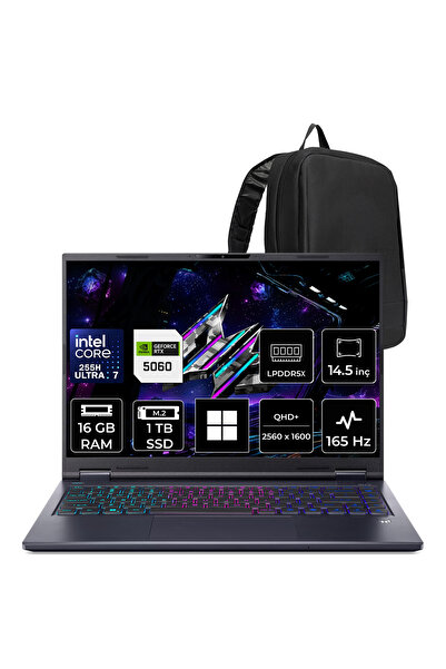 ACER Predator Helios Neo 14 AI Intel Core Ultra 7 255H RTX 5060 8GB 115W 16GB...
