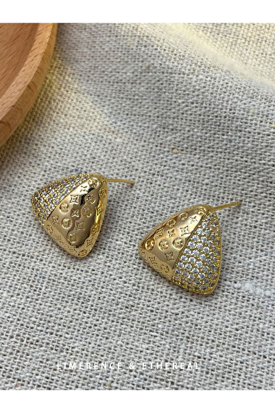 Take Two By Styli Embellished Stud Earrings