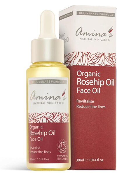 Amina's Natural Skincare Organic Face Oil Dropper – 30ml Hydrating & Brighten...