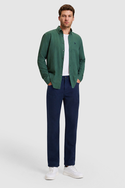 U.S. Polo Assn. Erkek Lacivert Kanvas / Chino Pantolon 50328976-VR033
