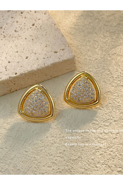 Take Two By Styli Embellished Stud Earrings