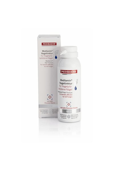 pedibaehr Μεντιλαμίνη ®   Βάλσαμο νυχιών για μύκητες - Σπρέι, 125ml
