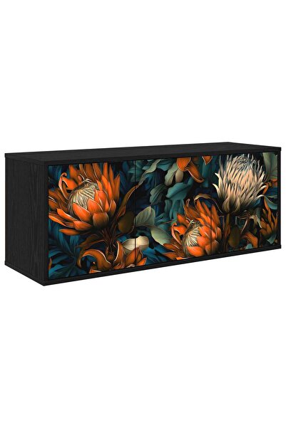 vidaxl Sistem de TV montat pe perete LOCHEM 102 x 33 x 40 cm