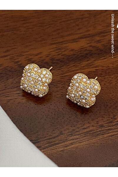 Take Two By Styli Embellished Stud Earrings