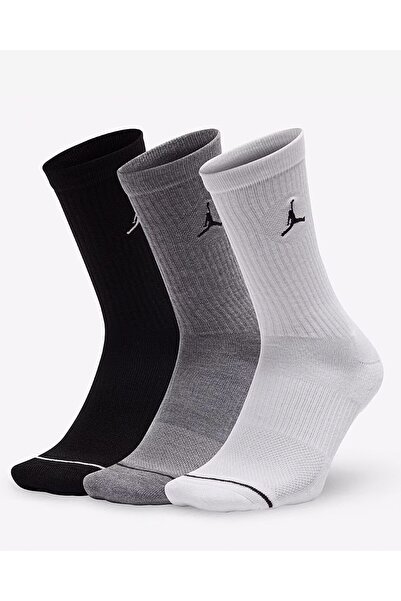 Nike Jordan Everyday Crew Socks 3lü Paket Unisex Çorap