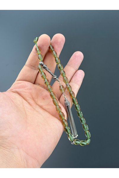 tesbihay Zultanite Rosary Silver Imame and Silver Design