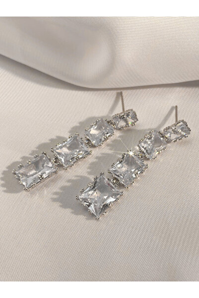 Take Two By Styli Embellished Dangle Earrings