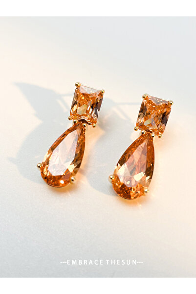 Take Two By Styli Plain Dangle Earrings