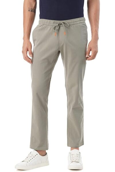 GENERAL FYLTR Men's Regular Khakis (FYLSS23MK-003_Dried Sage_28)