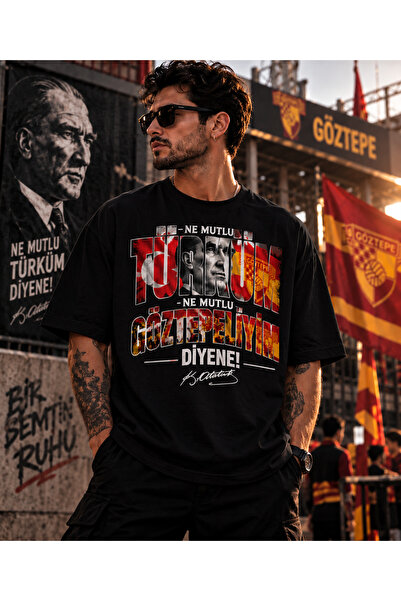 Premium Kalite Oversize Göztepe Tişört