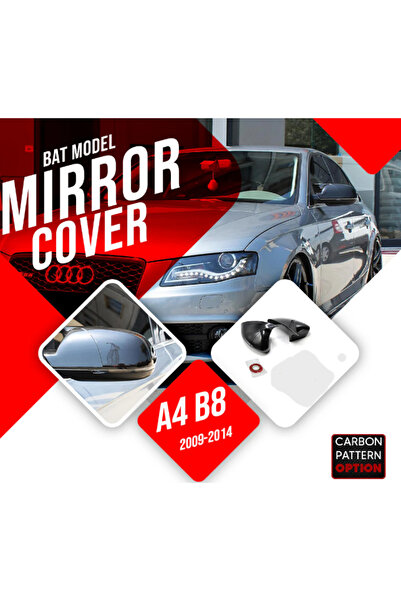 OEM Καλύμματα καθρεφτών Batman - Audi A4 B8 2008 - 2014