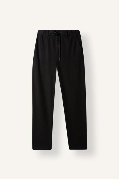 DeFacto Regular Fit Elastic Waist Straight Leg Trousers (26 Au)