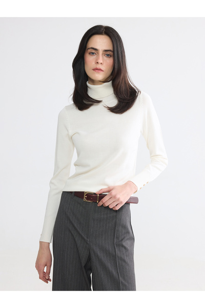 LC Waikiki Turtleneck Women's Knitwear Sweater