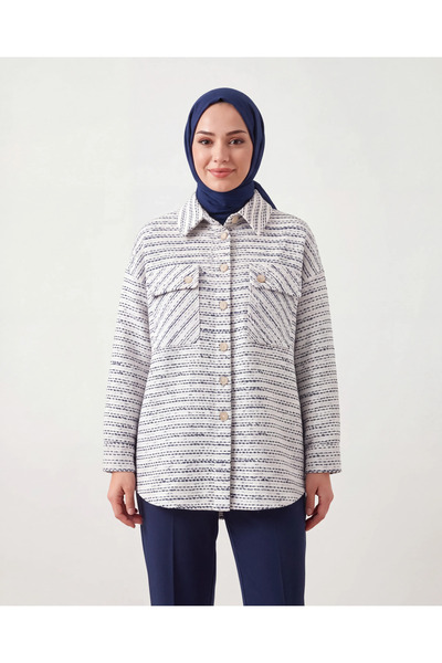 BURRASCA Patterned Checked Shirt & Jacket