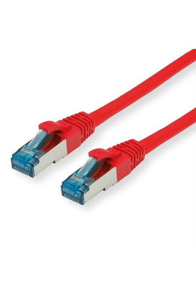 OEM SFTP 1.5m Cat6a Κόκκινο LSOH χωρίς αγκίστρια