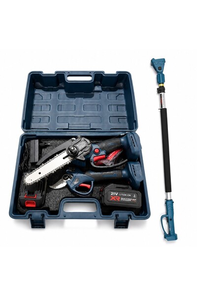 PROHUMMER PHM011-2M Teleskpik Uzatmalı Profesyonel Akülü Kömürsüz Motor 2li B...