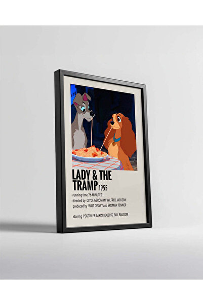 Lady The Tramp Özel Tasarım Dekoratif Duvar Tablosu Poster