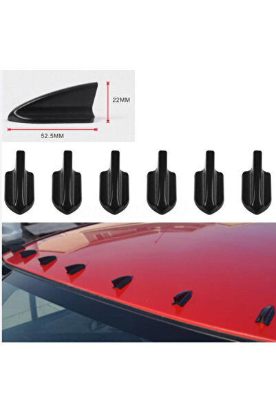 OEM Roof shark στυλ evo 10 τεμάχια μαύρο γυαλιστερό γενικής χρήσης