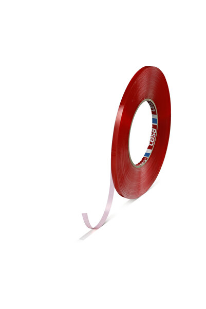 Tesa Bandă dublu adezivă, transparent, 50m x 6mm, rezistență UV și umiditate