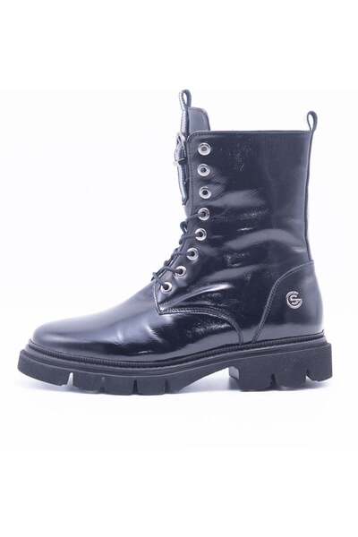 Gusse Rovaselle Women's Genuine Patent Leather Boots 273360-3