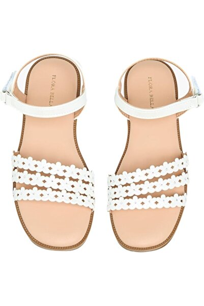 Flora Bella By Shoexpress LM25-17 Girls Floral Detail Strap Sandals With Hook...