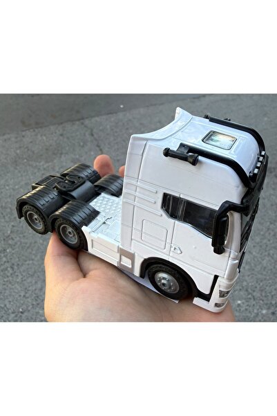 Hepsilazım Mercedes Kafa Oynar Oyuncak Metal Taşıyıcı Tır Actroc Model Diecast 12 Cm Maket Araba