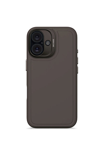 decoded Husa din Silicon pentru iPhone 16 - Phantom Black