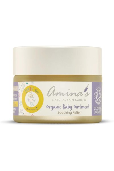 Amina's Natural Skincare Organic Baby Balm – Natural Herbal Ointment for Diap...