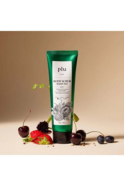 PLU مقشر الجسم بخلاصة التوت