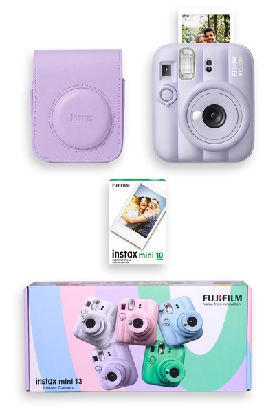 Fujifilm Instax Mini 13 Fotoğraf Makinesi, Çanta ,10'lu film special box