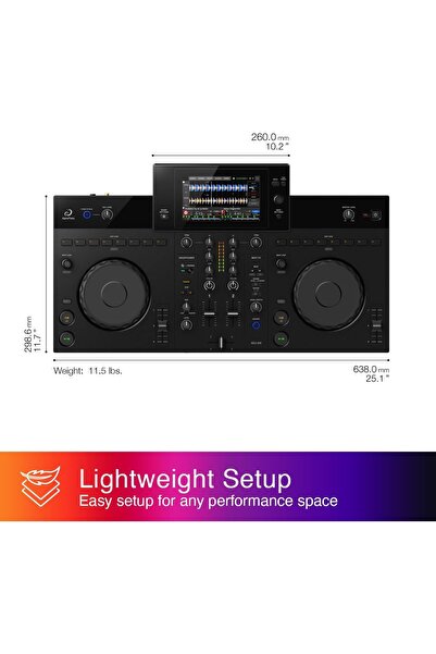 alphatheta XDJ-AN All-in-One Standalone Rekordbox & Serato DJ Kontrol Cihazı