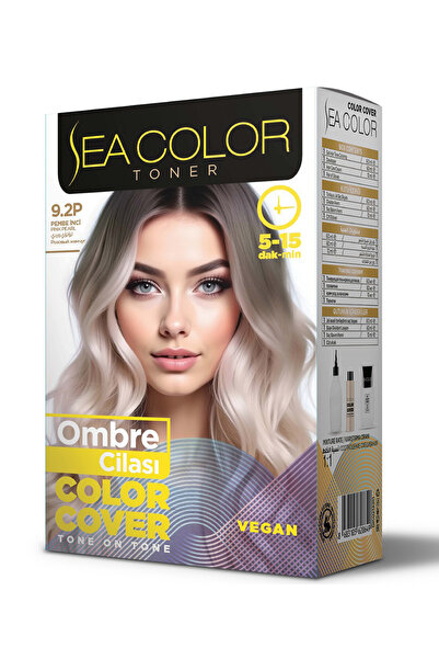 Sea Color Omre Cilası Set Saç Boyası 9.2P Pembe İnci