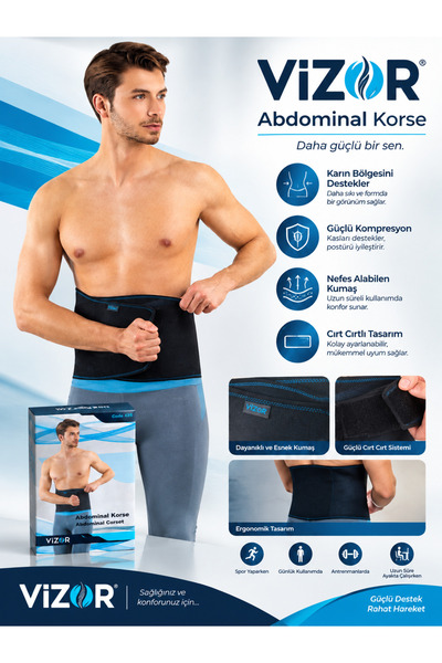 Vizor Abdominal Karın Korsesi (standart)