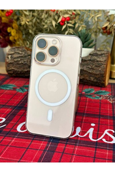 casedoes İphone 13 PRO MAX Uyumlu Sararma Yapmaz Orjinal Clear Magsafe Kılıf