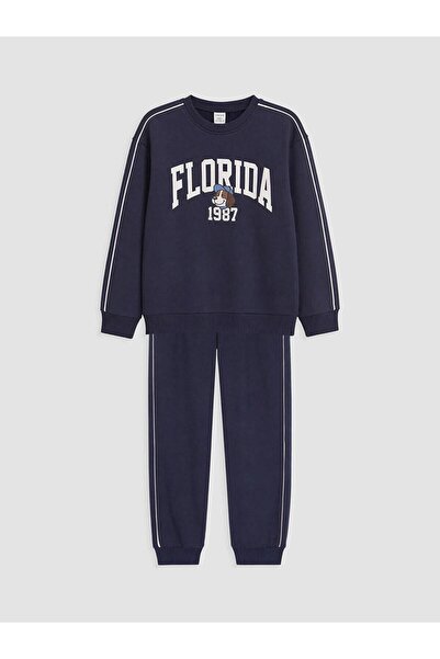 LC Waikiki Printed Boys' Suit (W6)