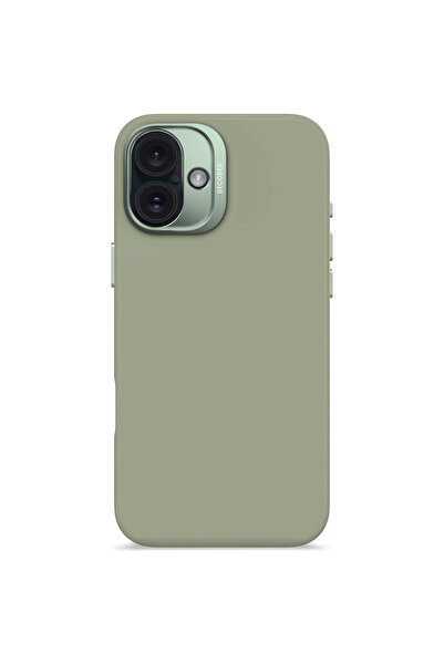 decoded Husa din Silicon pentru iPhone 16 Plus - Jade Green