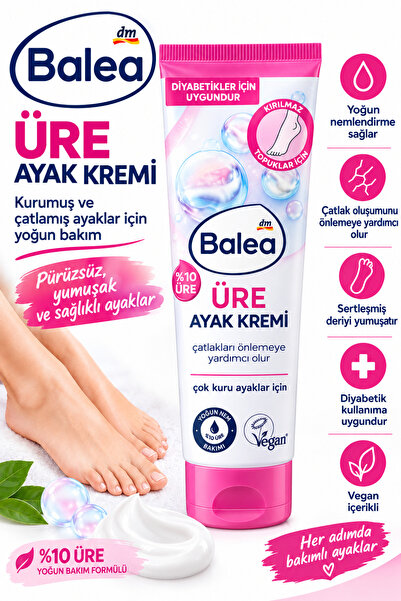 BALEA Foot Cream 10% Urea, 100 ml